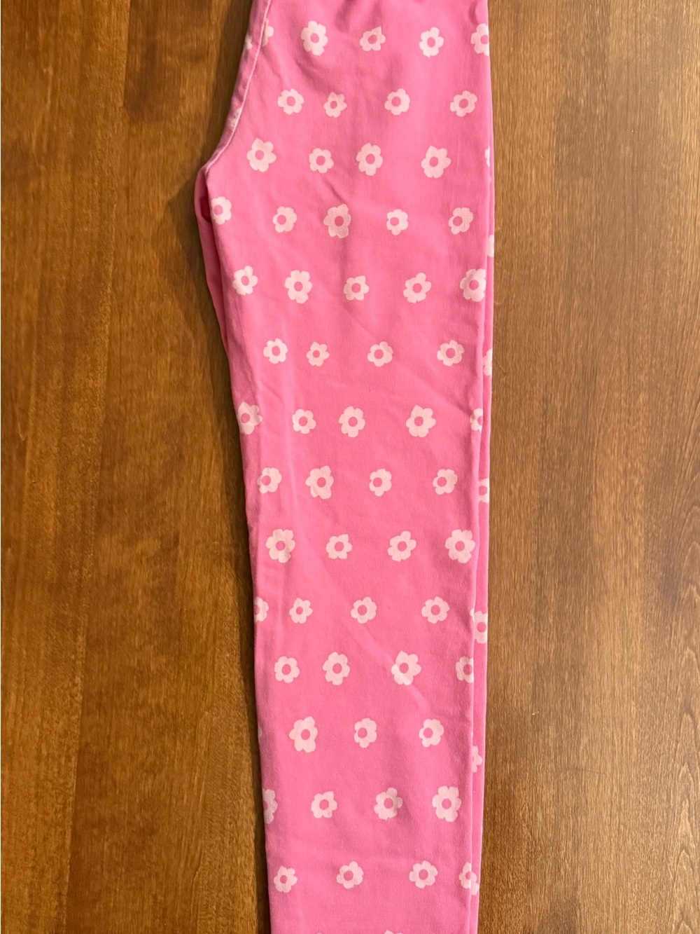 Hanna Andersson Pink Floral Pajama Bottoms